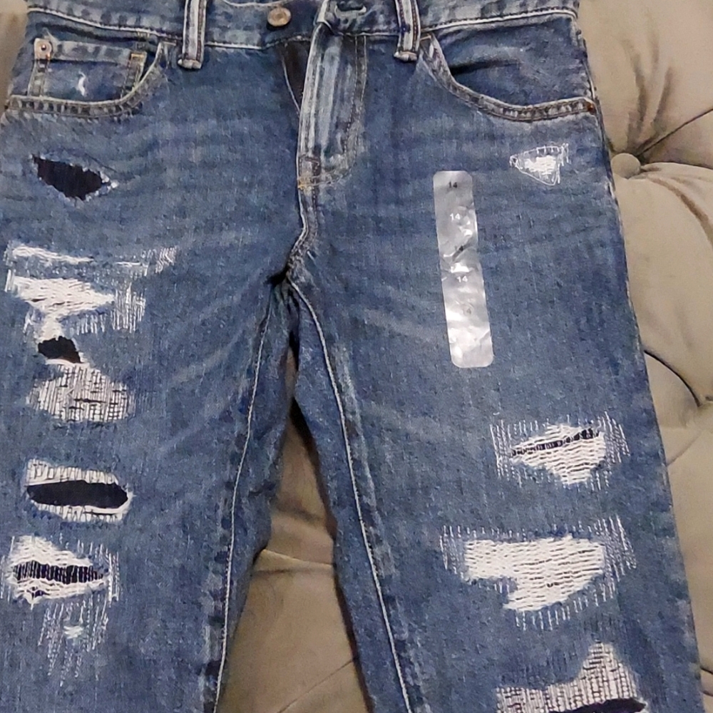 Brand New Boys Gap Denim Straight leg Jeans Size 14